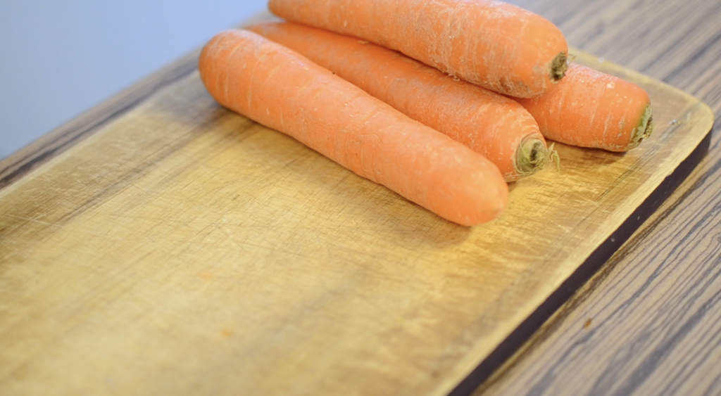 prepared carrots