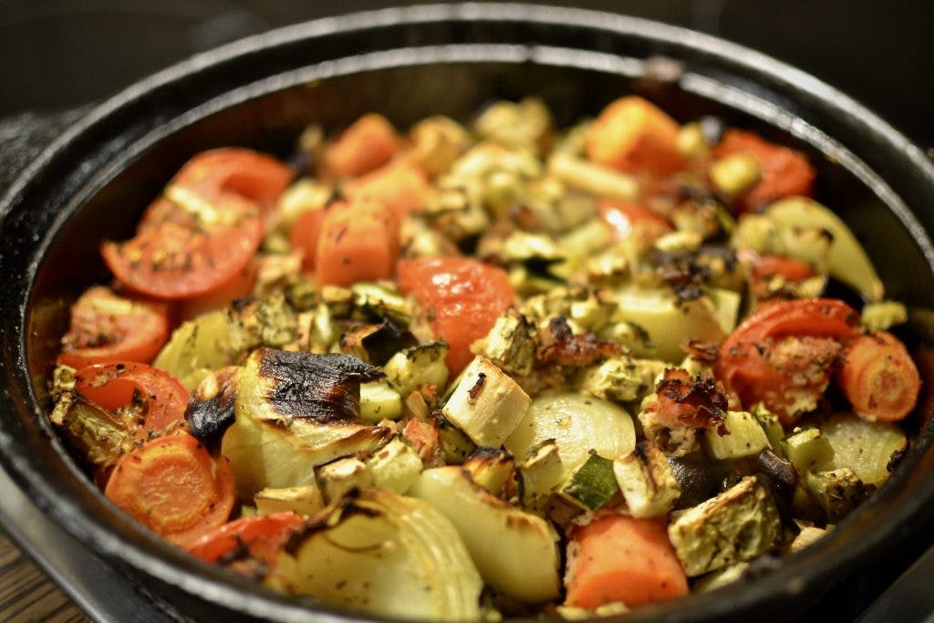 oven roasted vegetables