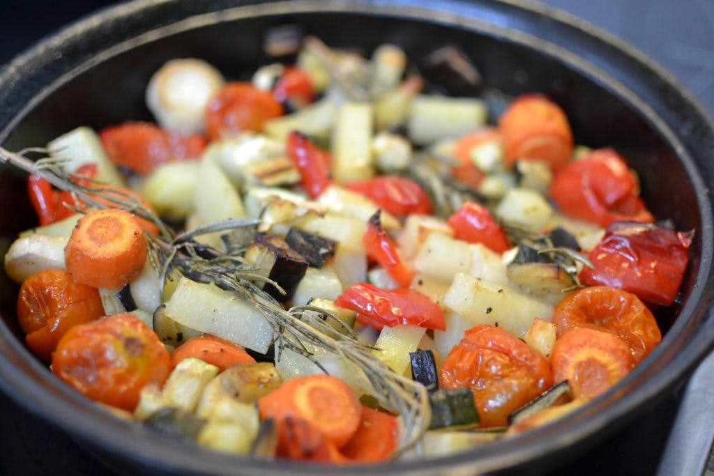 oven roasted vegetables