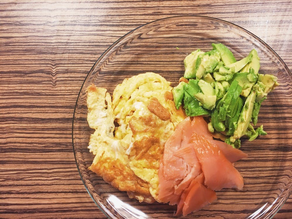 Simple Keto Breakfast Full Of Healthy Fats | Smoked Salmon Scrambled Eggs With Avocado