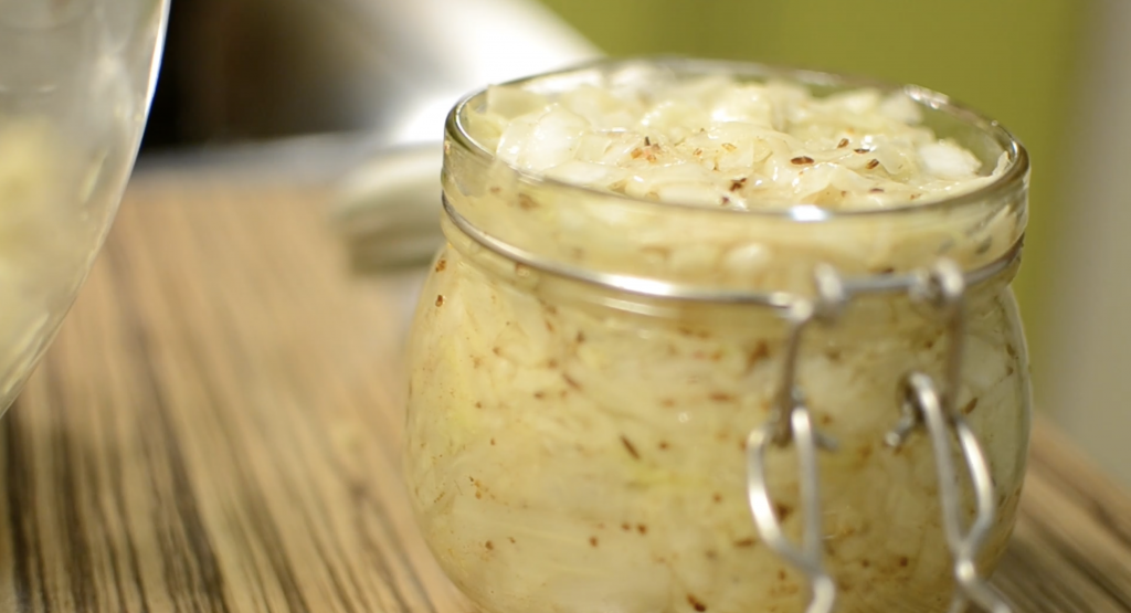 Homemade Sauerkraut Recipe | How To Make Sauerkraut in a Mason Jar at Home